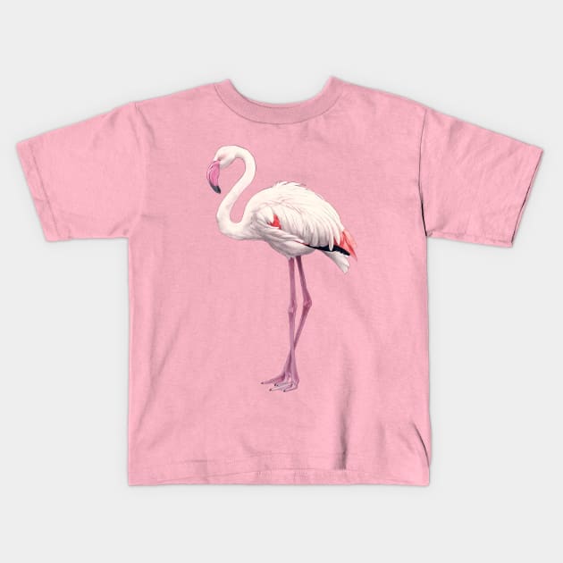 Flamingo Kids T-Shirt by Atarial